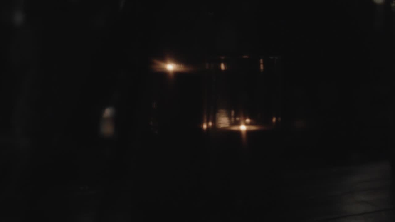 The neon marquee of Cinema Radio, Cairo, at night